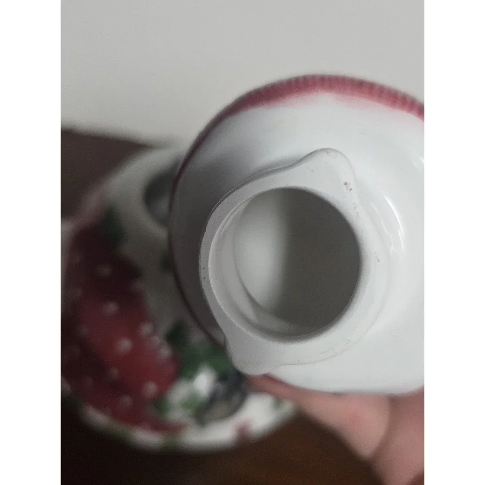 Vintage Burton‎ FIB Christmas Snowman Teapot